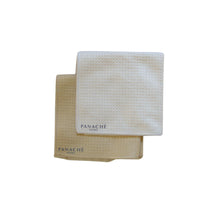 Load image into Gallery viewer, Panache Home Classic Stripe Beige Tea Towel and Dishcloth Set