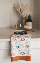 Load image into Gallery viewer, Butterfly collection Tea Towel And Dishcloth Set