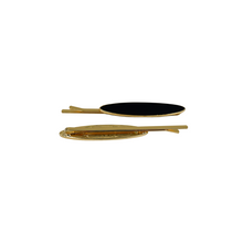 Load image into Gallery viewer, Amelia Oval Slide Black