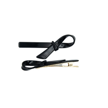 Load image into Gallery viewer, Summer Bow Clips Black
