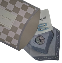 Load image into Gallery viewer, Sea Life Panache x VV Light Blue Hankie