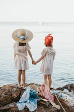 Load image into Gallery viewer, Sea Life Panache x VV Dark Blues Linen Scarf