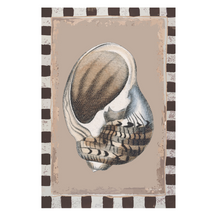 Load image into Gallery viewer, Sea Shells Linen Tea Towel