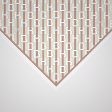 Load image into Gallery viewer, B is for Bow-tiful Tan and Cream