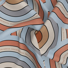 Load image into Gallery viewer, Circles  in Rust and Blue