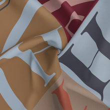 Load image into Gallery viewer, PH Classic Tan, Rust and Smokey Blue Colour Block