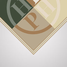 Load image into Gallery viewer, PH Classic Green + Cream Colour Block