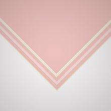 Load image into Gallery viewer, Classic Border Scarf - Light Pink