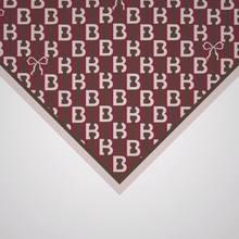 Load image into Gallery viewer, B is for Bow-tiful Wine and Brown