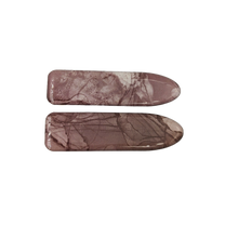 Load image into Gallery viewer, Brown watercolour resin alligator clips