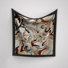 Load image into Gallery viewer, Marble Swirls in Black and Tan