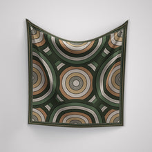 Load image into Gallery viewer, Circles  in Olive and Tans