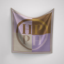 Load image into Gallery viewer, PH Classic Tan and Violet Colour Block