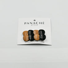 Load image into Gallery viewer, Celine side clip Black and Tan