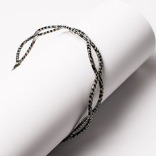 Load image into Gallery viewer, Parise Headband Black and White Shell