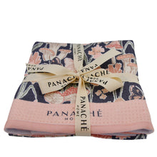 Load image into Gallery viewer, Mushroom Floral Waffle Microfiber Tea Towel