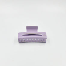 Load image into Gallery viewer, Large Claw Clip Lilac + Cream