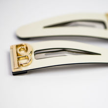 Load image into Gallery viewer, Penelope Snap Clips Cream