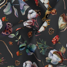 Load image into Gallery viewer, Lotus Floral In black
