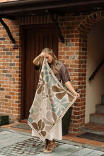 Load image into Gallery viewer, A floral Affair In Olives and Tan