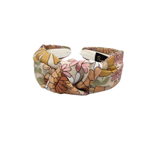 Load image into Gallery viewer, Terracotta and rust linen headband

