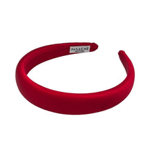 Load image into Gallery viewer, Satin Headband Red