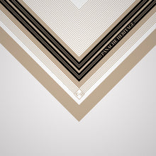 Load image into Gallery viewer, Geometrical Fusion in Beige and Black