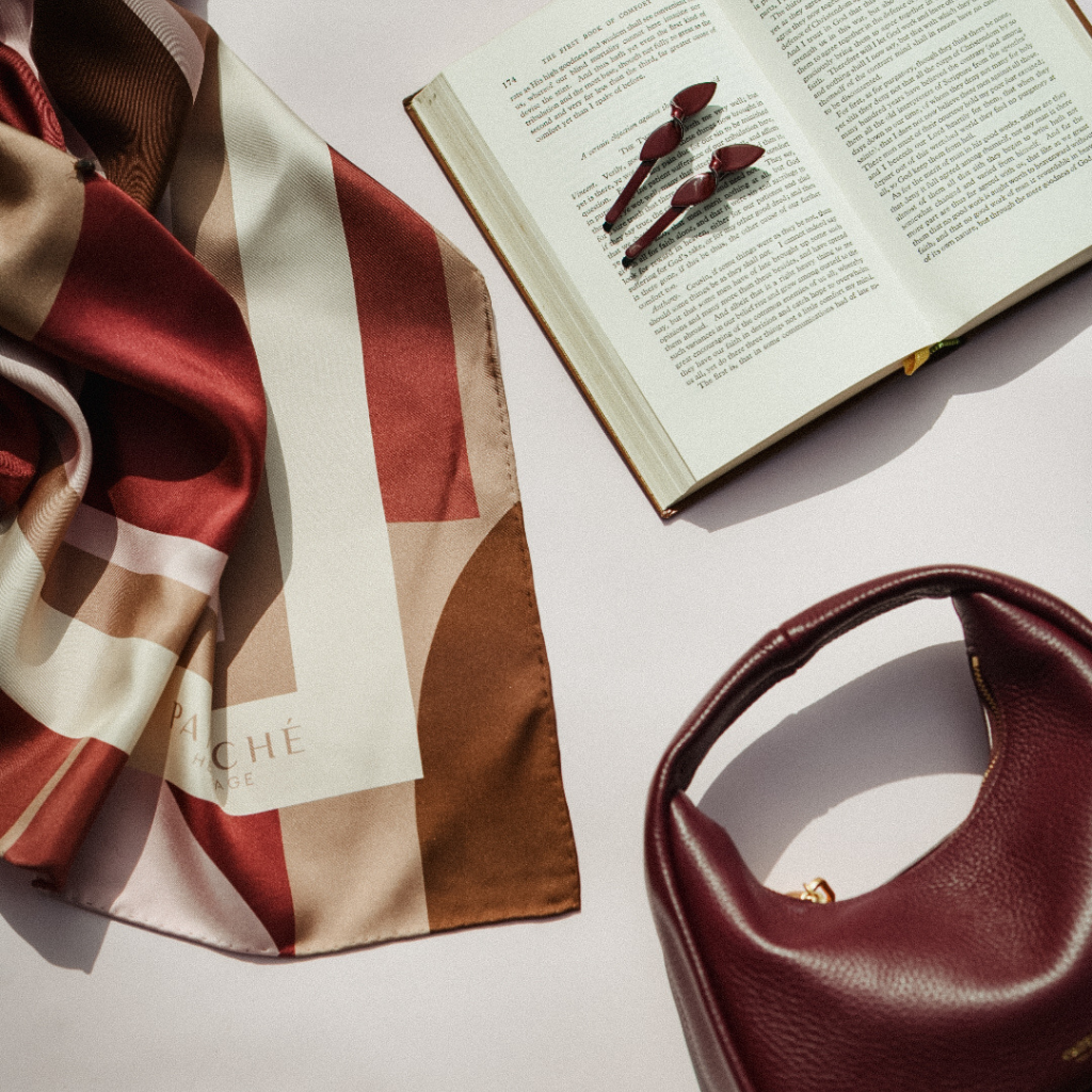 Metro in Browns and deep wine