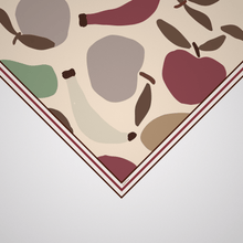 Load image into Gallery viewer, Petite Abstract Fruit Muted Colours Scarf
