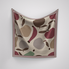 Load image into Gallery viewer, Petite Abstract Fruit Muted Colours Scarf
