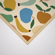 Load image into Gallery viewer, Petite Abstract Fruit Bright Colours Scarf
