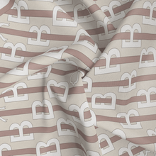 Load image into Gallery viewer, B is for Bow-tiful Tan and Cream
