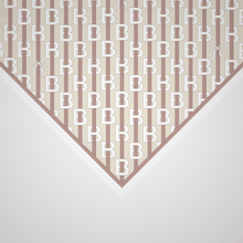 Load image into Gallery viewer, B is for Bow-tiful Tan and Cream
