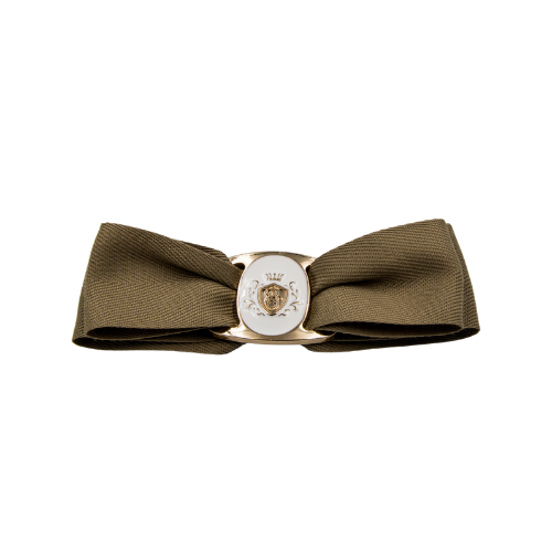 Bella Buckle Bow Brown