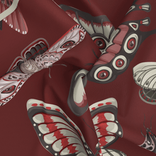 Load image into Gallery viewer, Whimsical Wings in Deep Wine
