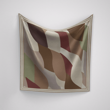 Load image into Gallery viewer, Petite Abstract Muted Colours Scarf
