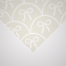 Load image into Gallery viewer, Bow-tiful Bellá - Cream + White
