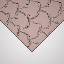 Load image into Gallery viewer, Elegant-Bow Esmé Mocha Mousse + Chocolate
