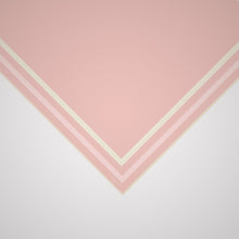 Load image into Gallery viewer, Classic Border Scarf - Light Pink
