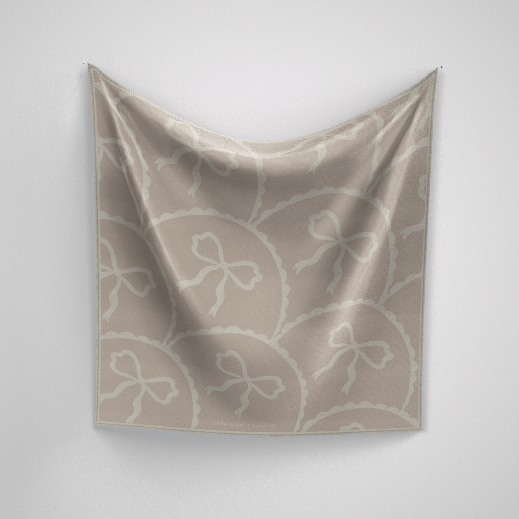 Bow-tiful Bellá - Baby Pink + White