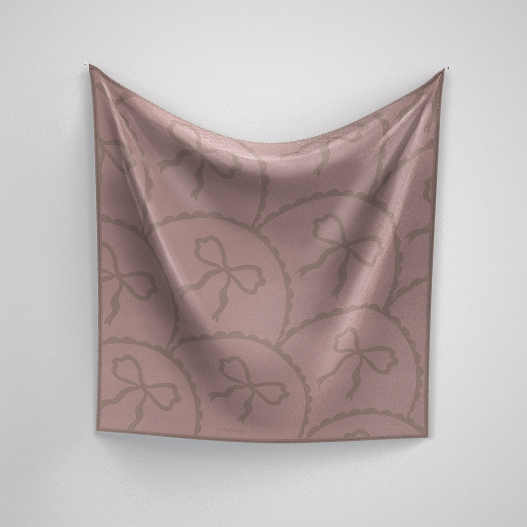 Bow-tiful Bellá - Mocha Mousse + Rose