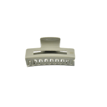 Load image into Gallery viewer, Large Claw Clip Sage + Cream

