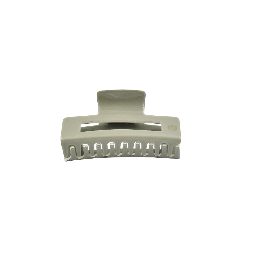 Large Claw Clip Sage + Cream