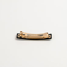 Load image into Gallery viewer, Clarissa Barette Black with Cream
