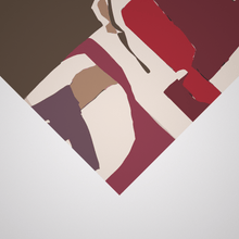 Load image into Gallery viewer, Art Collective in Chocolate and Merlot
