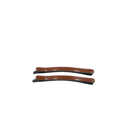 Sasha Slides Brown Acetate