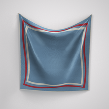 Load image into Gallery viewer, Classique Blue with Red and Cream
