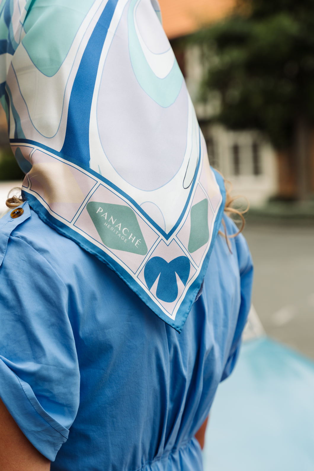 Colorful Shapes collection In blue