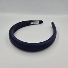 Load image into Gallery viewer, Satin Headband Dark Navy
