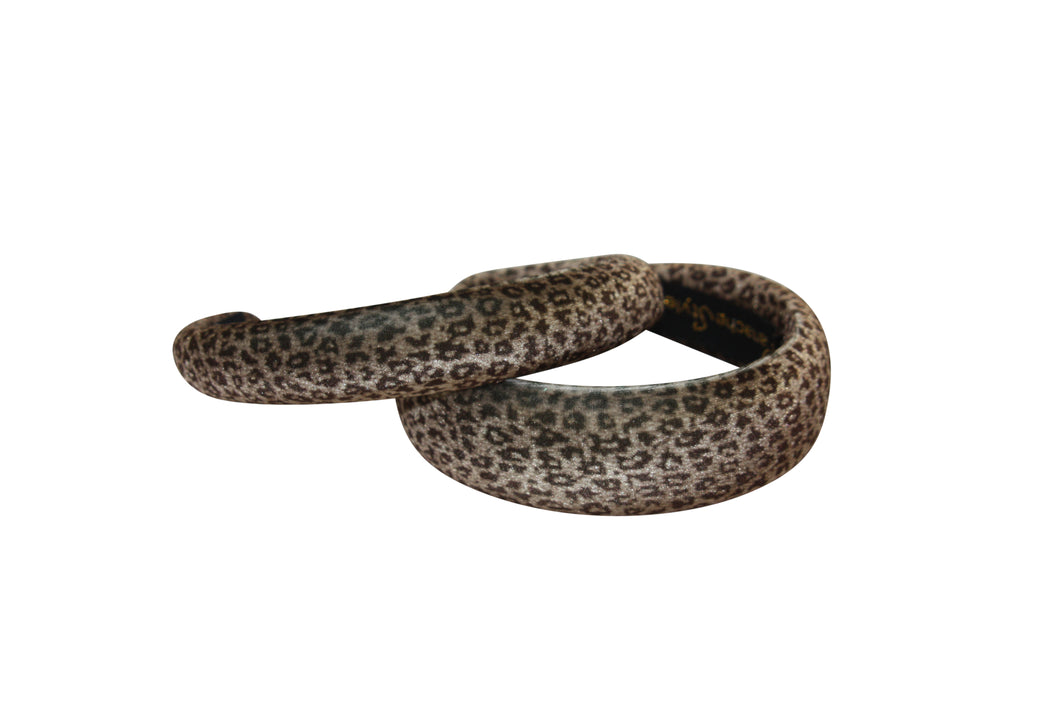 Panache Style Plain Headband Leopard Print